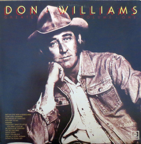 Don Williams (2) : Greatest Hits Volume One (LP, Comp, RP)