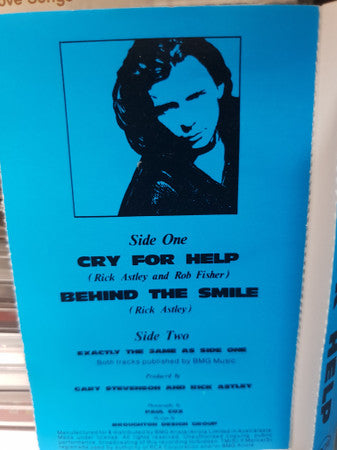 Rick Astley : Cry For Help (Cass, Single)