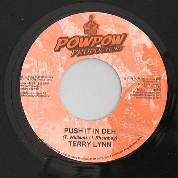 Da'Ville / Terry Lynn : Send It On / Push It In Deh (7")