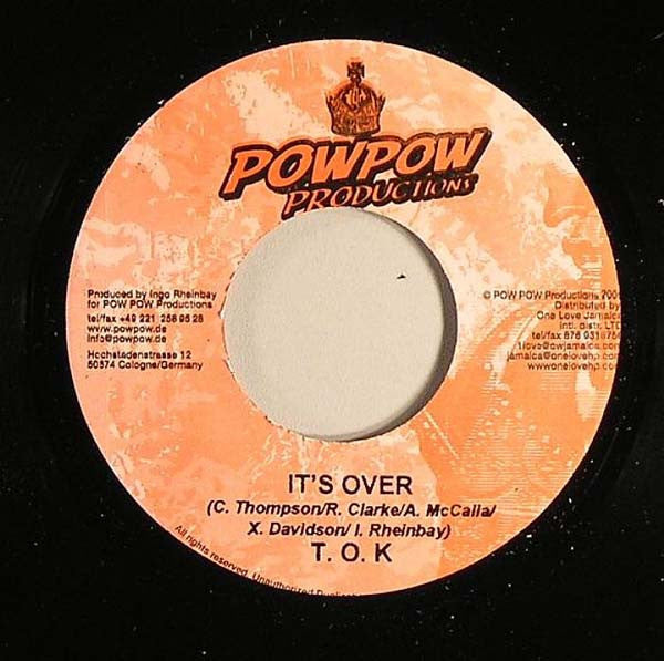 T.O.K* : It's Over (7")