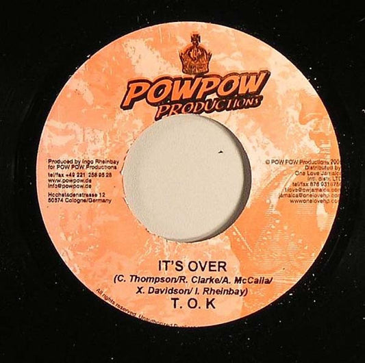 T.O.K* : It's Over (7")