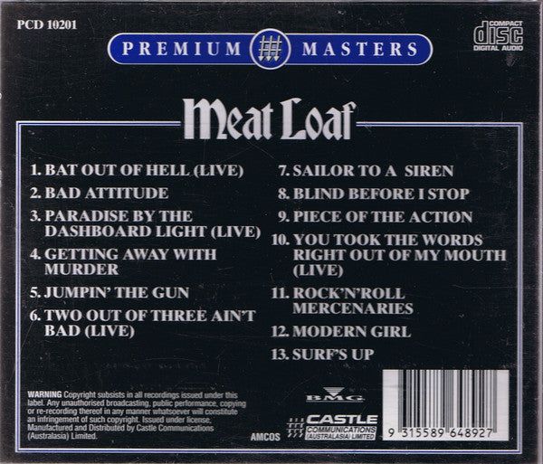 Meat Loaf : Meat Loaf (CD, Comp)
