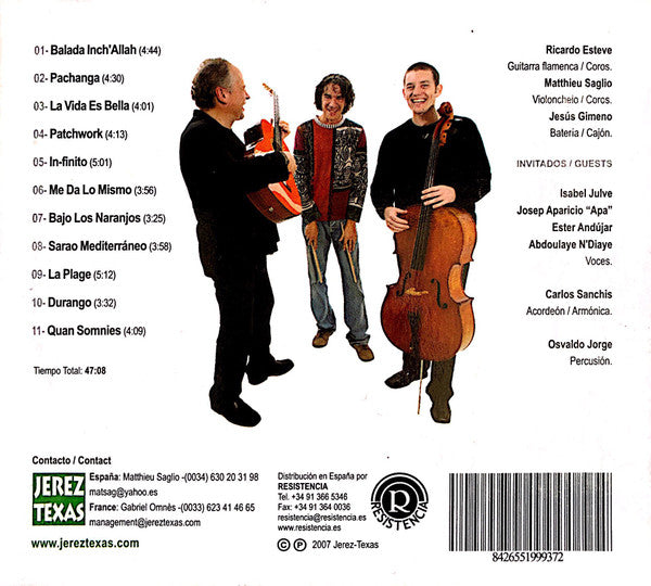 Jerez-Texas : Patchwork (CD, Album)