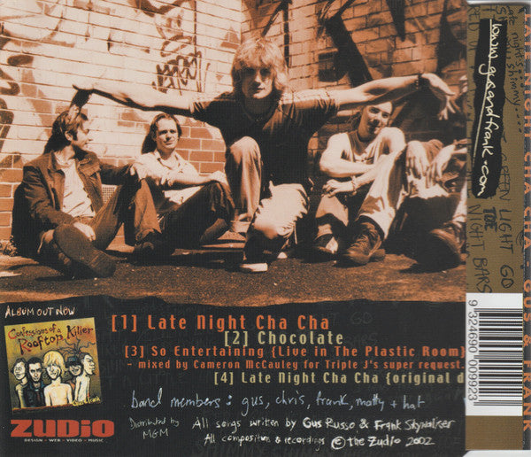 Gus & Frank : Late Night Cha Cha Cha (CD, Single)