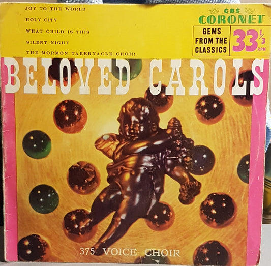 Mormon Tabernacle Choir : Beloved Carols (7")