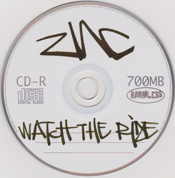 DJ Zinc : Watch The Ride (CD, Mixed)