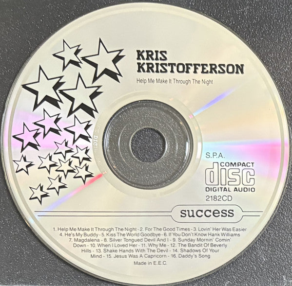 Kris Kristofferson : Help Me Make It Through The Night (CD, Comp)