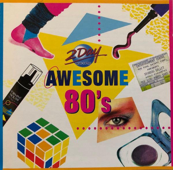 Various : The Awesome 80's (2xCD, Comp)