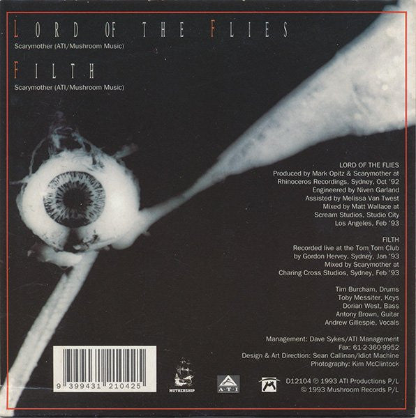 Scarymother : Lord Of The Flies (CD, Single)