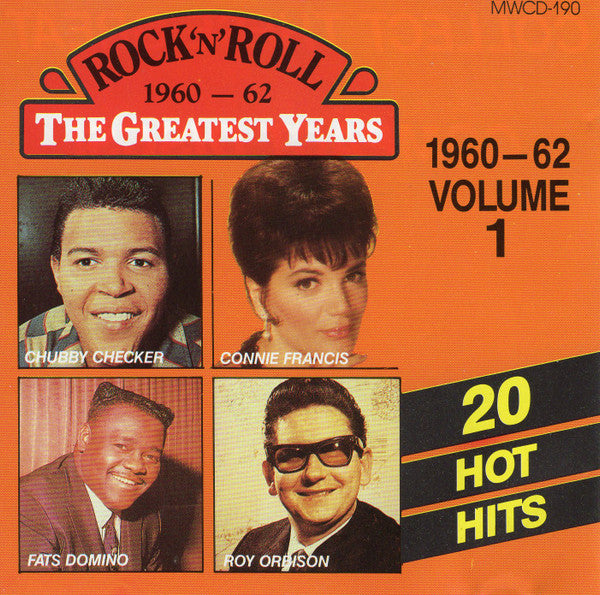 Various : Rock 'N' Roll The Greatest Years - 1960-62  Volume 1 (CD, Comp)