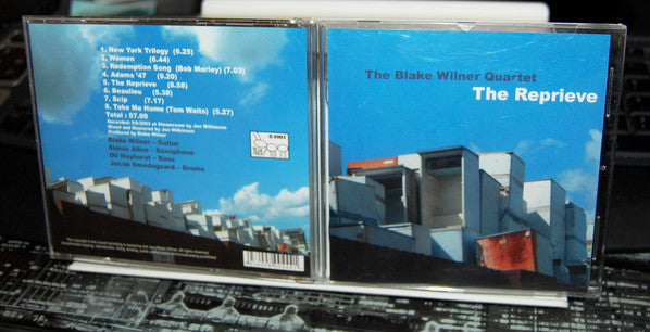 The Blake Wilner Quartet* : The Reprieve (CD, Album)
