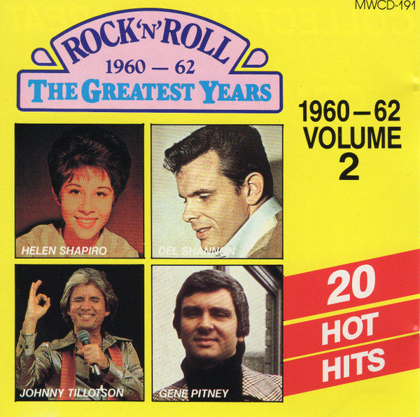 Various : Rock 'N' Roll The Greatest Years - 1960-62  Volume 2 (CD, Comp)