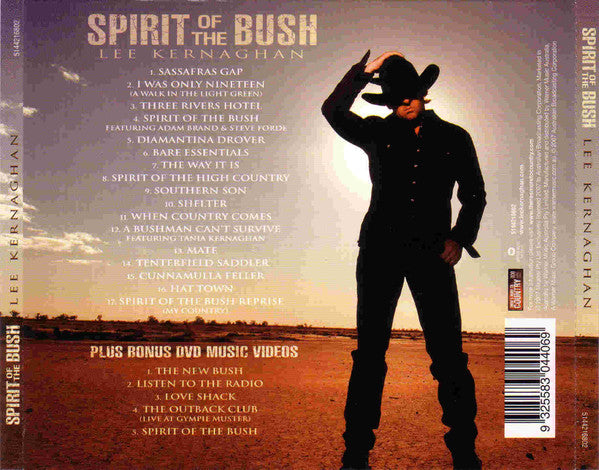 Lee Kernaghan : Spirit Of The Bush (CD, Album + DVD-V + Dlx, Ltd)