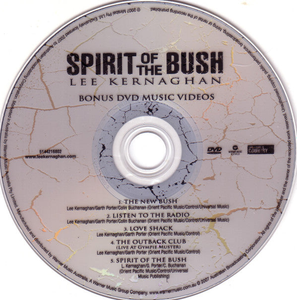 Lee Kernaghan : Spirit Of The Bush (CD, Album + DVD-V + Dlx, Ltd)