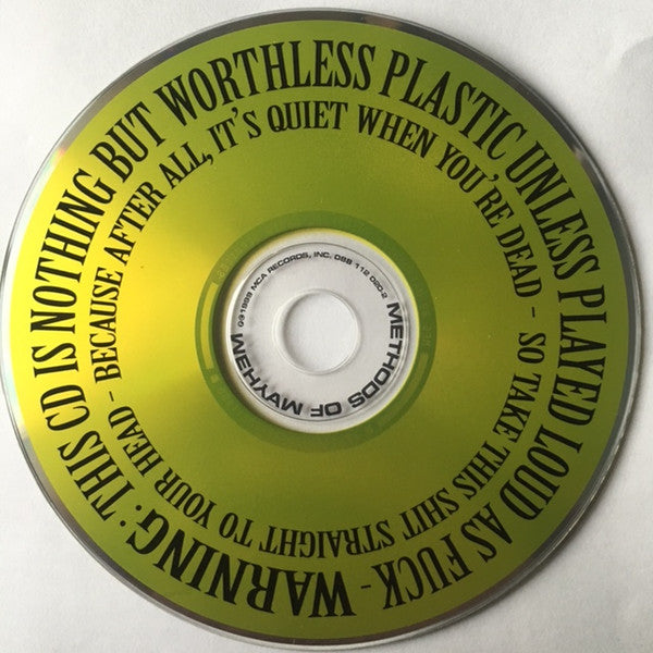 Methods Of Mayhem (2) : Methods Of Mayhem (CD, Album, Enh)