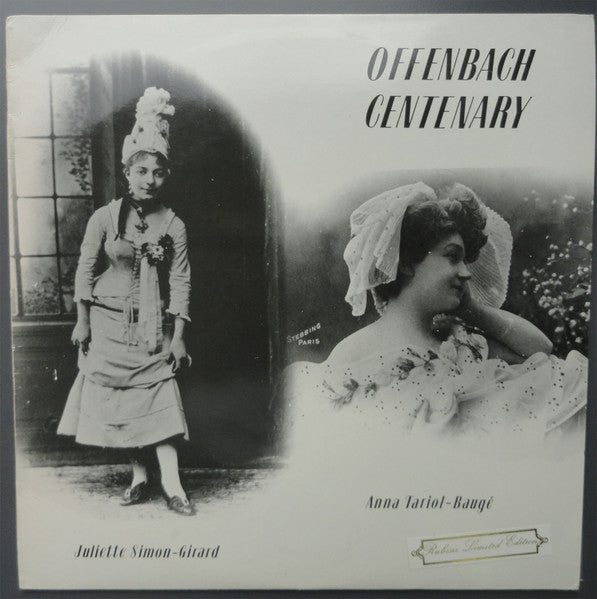 Anna Tariol-Baugé, Juliette Simon-Girard : Offenbach Centenary (LP, Comp, Mono)