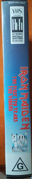 Iron Maiden : The First Ten Years - The Videos (VHS, PAL)