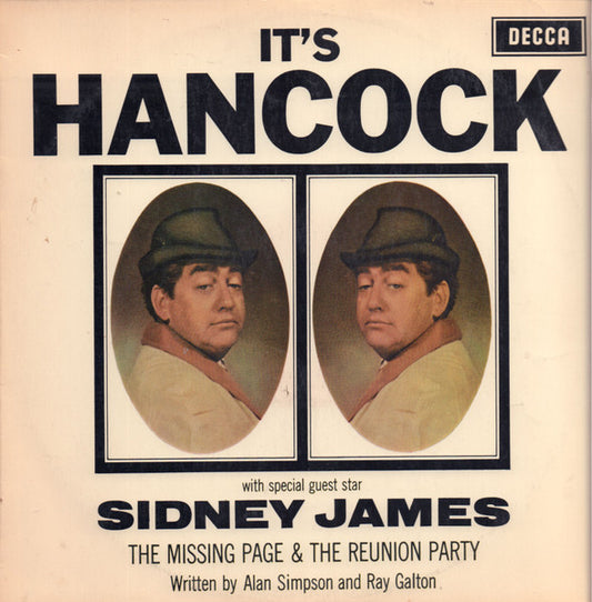 Hancock* With Special Guest Star Sidney James* : It's Hancock (LP, Album, Mono)