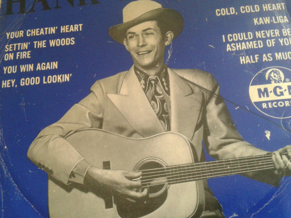 Hank Williams With His Drifting Cowboys : Hank Williams Memorial Album (10", Album)