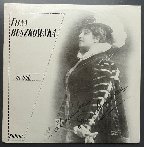 Helena Zboinska-Ruszkowska : Elena Ruszkowska (LP, Comp, Mono)