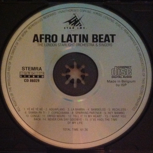 The London Starlight Orchestra & Singers : Afro Latin Beat (CD, Album)