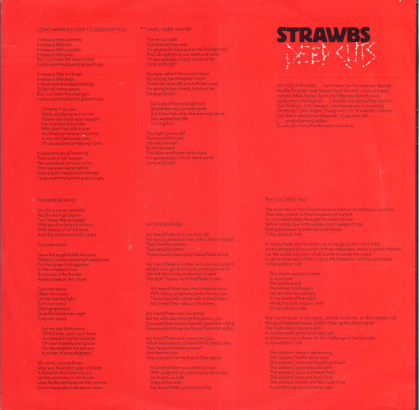 Strawbs : Deep Cuts (LP, Album)