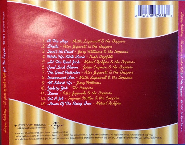 Featuring The Boppers And Friends* : Happy Birthday - 50 Years Of Rock 'n' Roll (CD, Album)