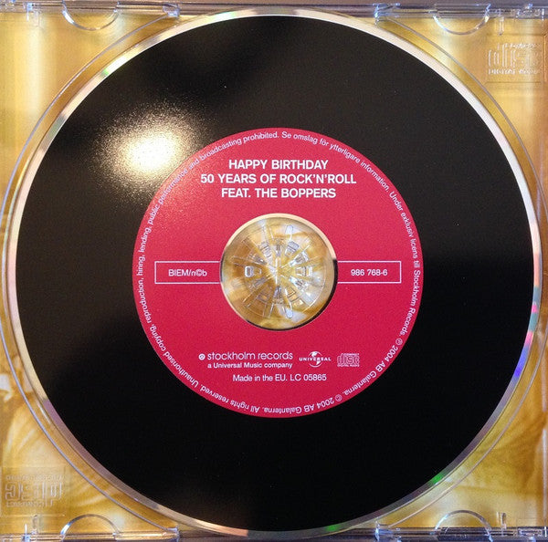 Featuring The Boppers And Friends* : Happy Birthday - 50 Years Of Rock 'n' Roll (CD, Album)