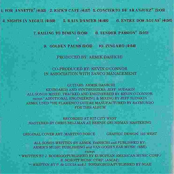 Armik : Rain Dancer (CD, Album)