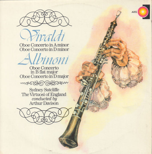 Antonio Vivaldi / Tomaso Albinoni - Sidney Sutcliffe, The Virtuosi Of England Conducted By Arthur Davison : Oboe Concertos (LP, RE)