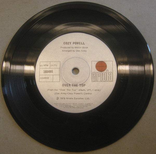 Cozy Powell : Theme One / Over The Top (7", Single)