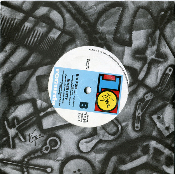 Inner City : Big Fun (7", Single)
