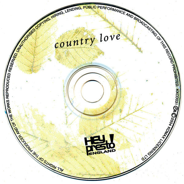 Various : Country Love (CD, Comp)