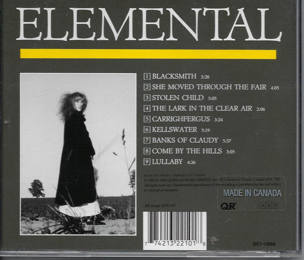 Loreena McKennitt : Elemental (CD, Album, RE)