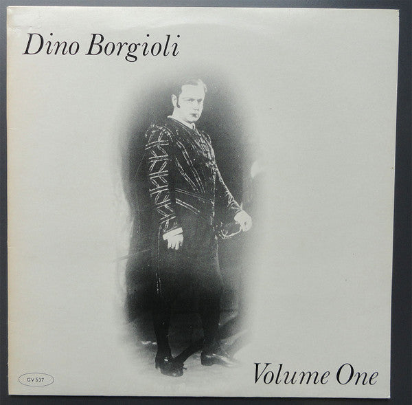 Dino Borgioli : Dino Borgioli Volume One (LP, Comp, Mono)