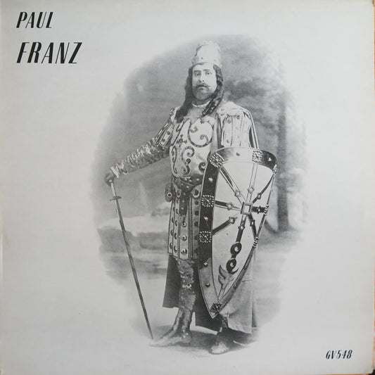 Paul Franz : Paul Franz (LP, Comp, Mono)