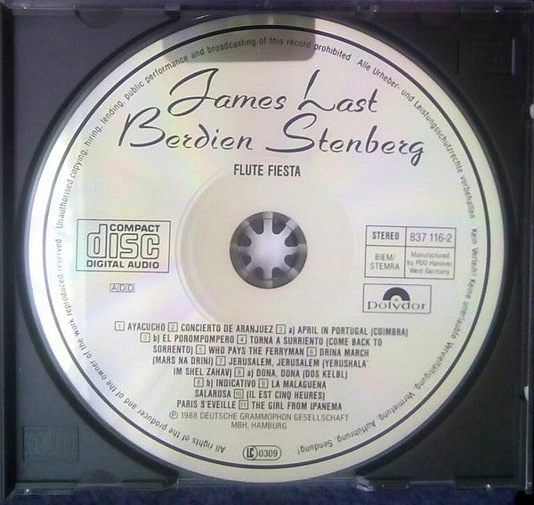 James Last, Berdien Stenberg : Flute Fiesta (CD, Album)