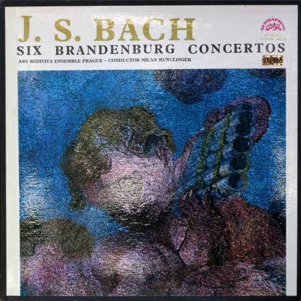 J. S. Bach*, Ars Rediviva Ensemble Prague*, Milan Munclinger : Six Brandenburg Concertos (2xLP, RP, Red + Box)