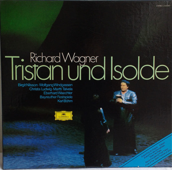 Richard Wagner - Birgit Nilsson, Wolfgang Windgassen, Christa Ludwig, Martti Talvela, Eberhard Waechter*, Karl Böhm : Richard Wagner Tristan Und Isolde (5xLP, RE + Box)