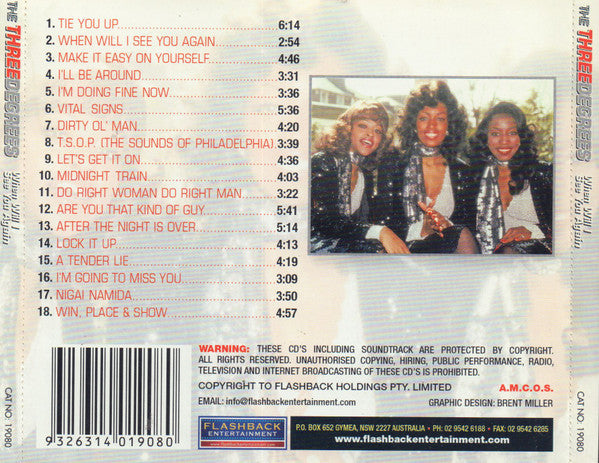 The Three Degrees : When Will I See You Again (CD, Comp)