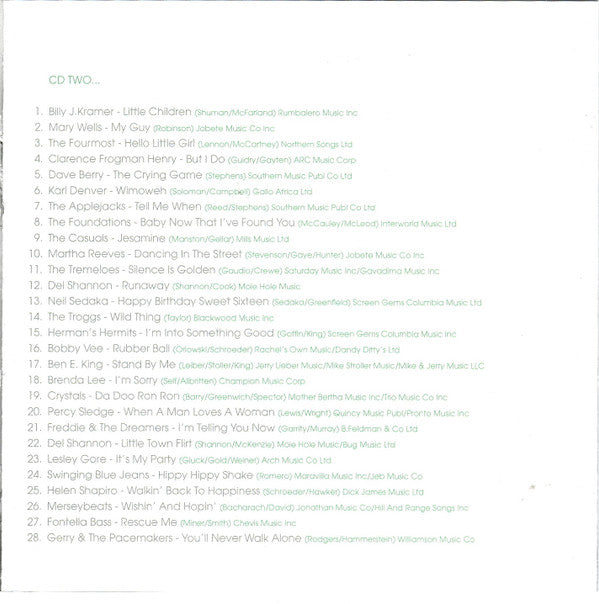 Various : Purely... Hits Of The 60s (2xCD, Comp)