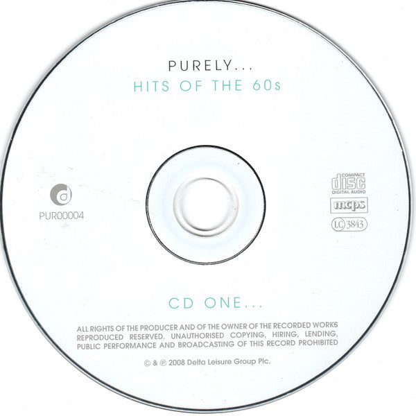 Various : Purely... Hits Of The 60s (2xCD, Comp)