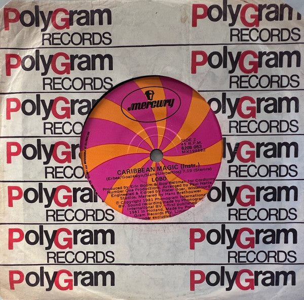 Lobo : The Caribbean Disco Show (7")