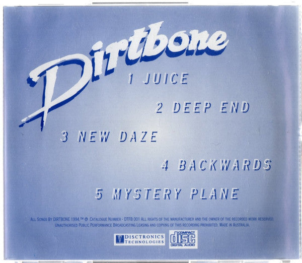 Dirtbone : Dirtbone (CD, EP)