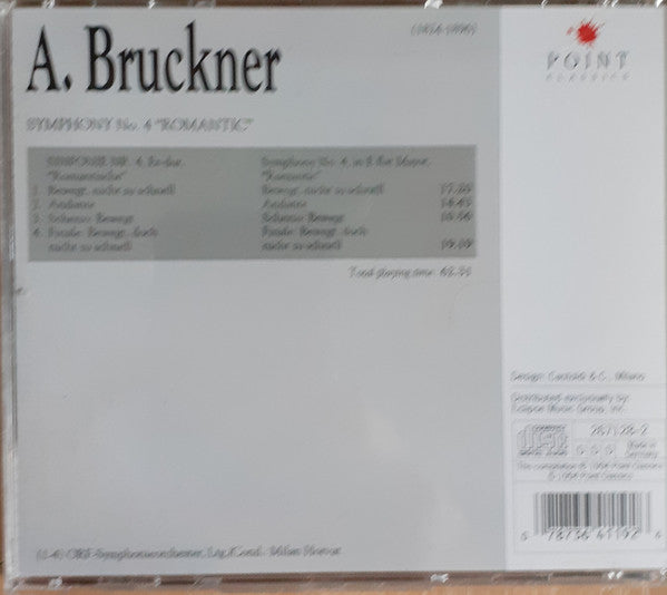 Bruckner*, ORF-Symphonieorchester* , Ltg./Cond.: Milan Horvat : Symphony No. 4 "Romantic" (CD, Comp)