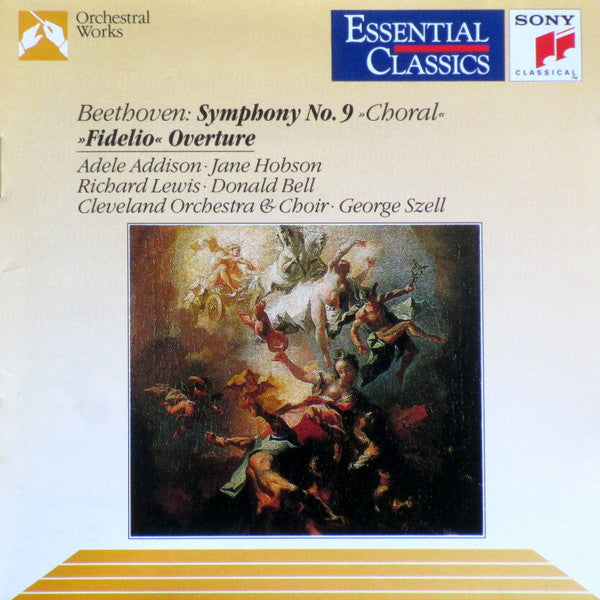 Ludwig van Beethoven • Adele Addison, Jane Hobson, Richard Lewis (3), Donald Bell, The Cleveland Orchestra, The Cleveland Orchestra Chorus, George Szell : Symphony No. 9 "Choral" / "Fidelio" Overture (CD, Comp, RM)