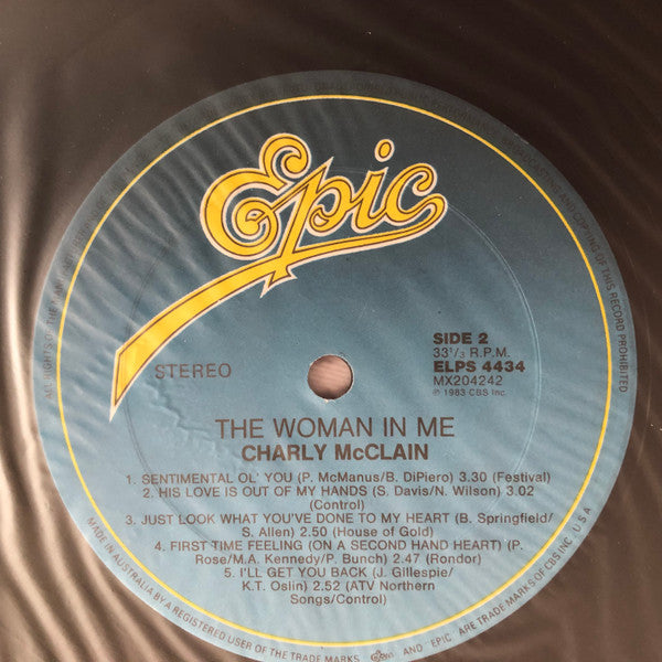Charly McClain : The Woman In Me (LP, Album)