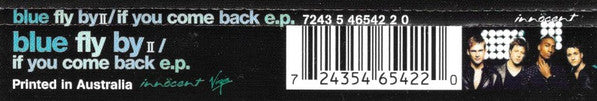 Blue (5) : Fly By II / If You Come Back E.P. (CD, EP, Single)