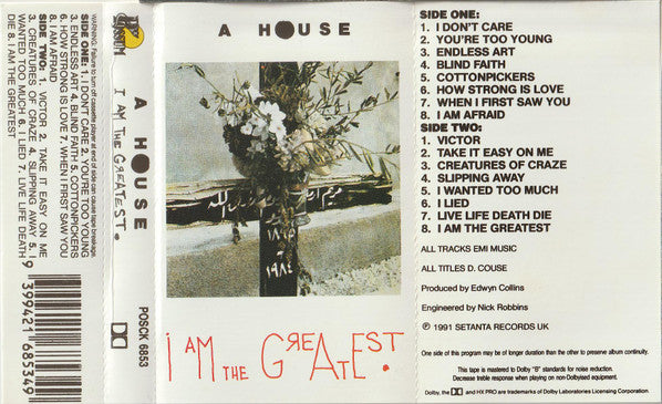 A House : I Am The Greatest (Cass, Album)