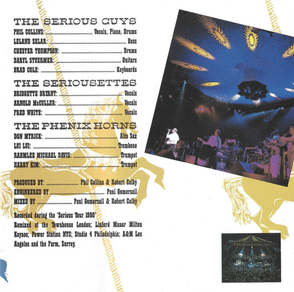 Phil Collins : Serious Hits...Live! (CD, Album)